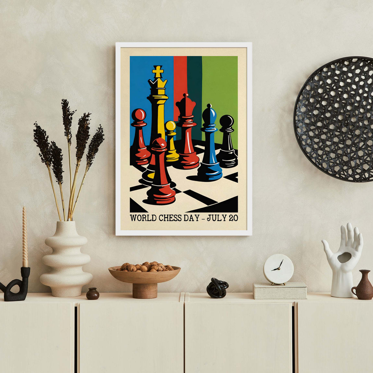 World Chess Day Poster Print