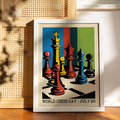 World Chess Day Poster Print