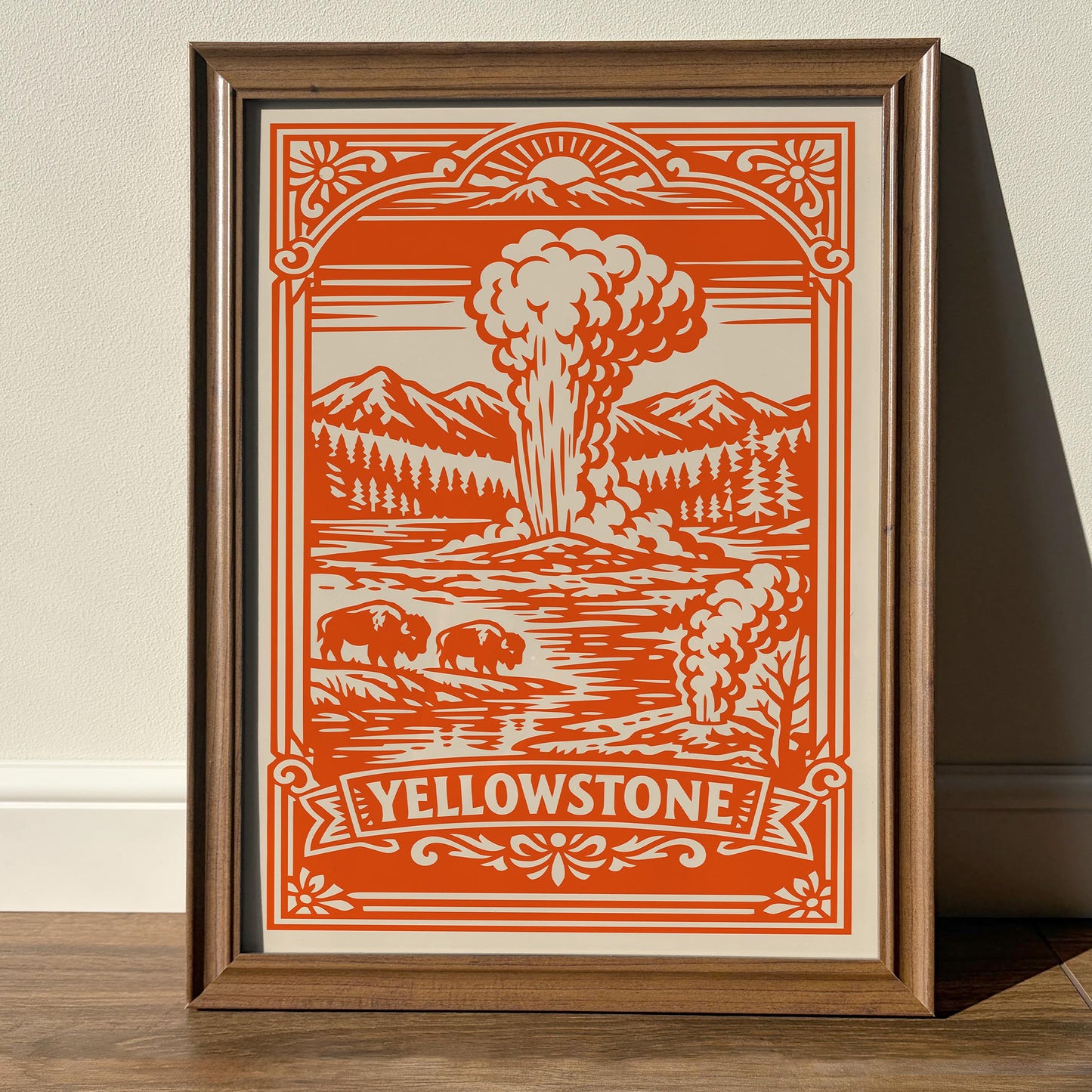 Yellowstone National Park Poster