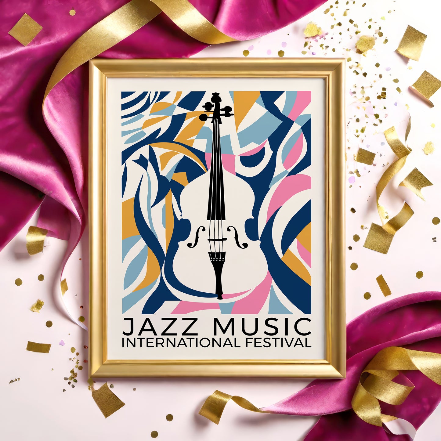 Jazz Music Festival Art Print 2024