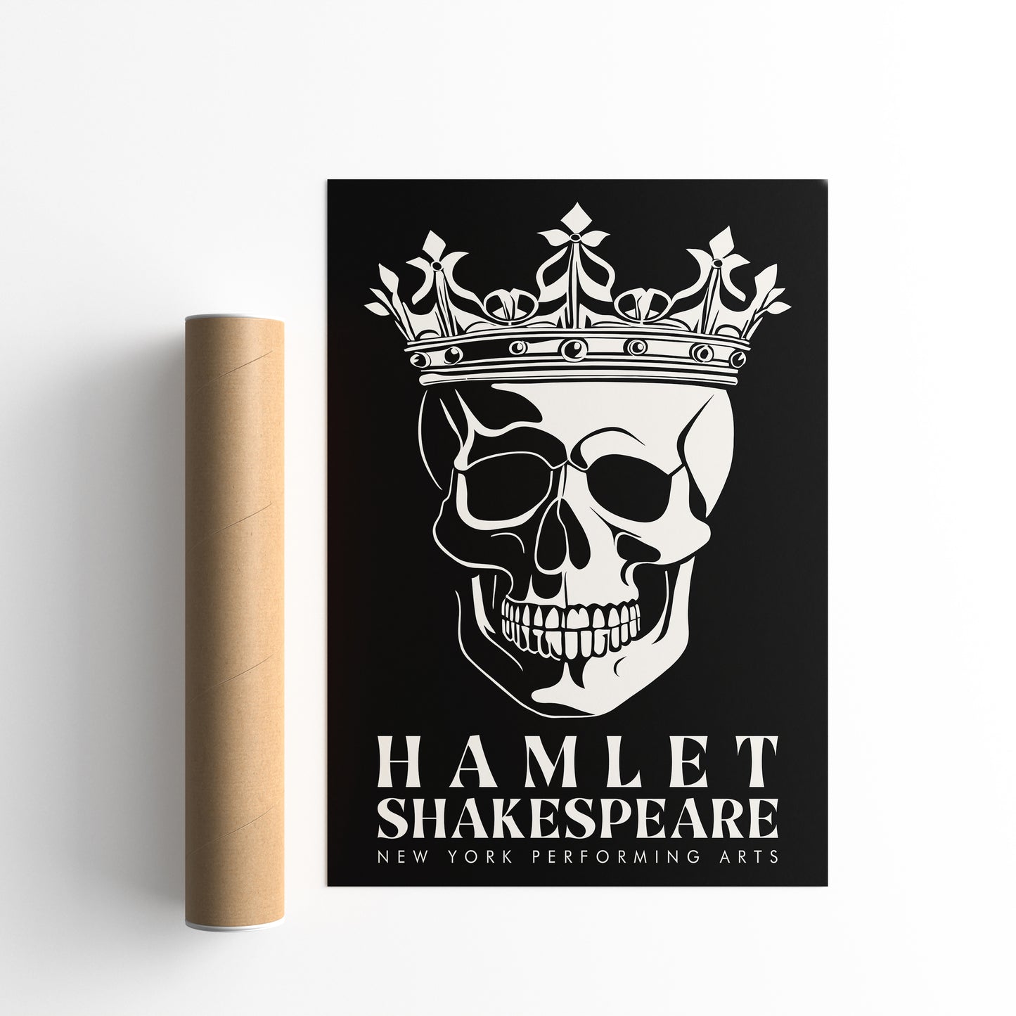 Hamlet Shakespeare NYC Art Print