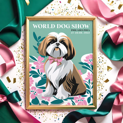 World Dog Show Philadelphia Poster
