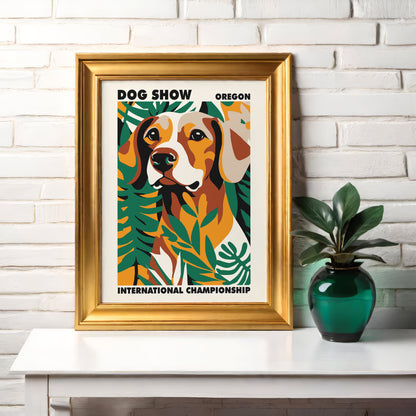 Dog Show Oregon Art Print