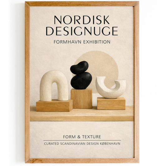Scandinavian Modern Exhibition Poster