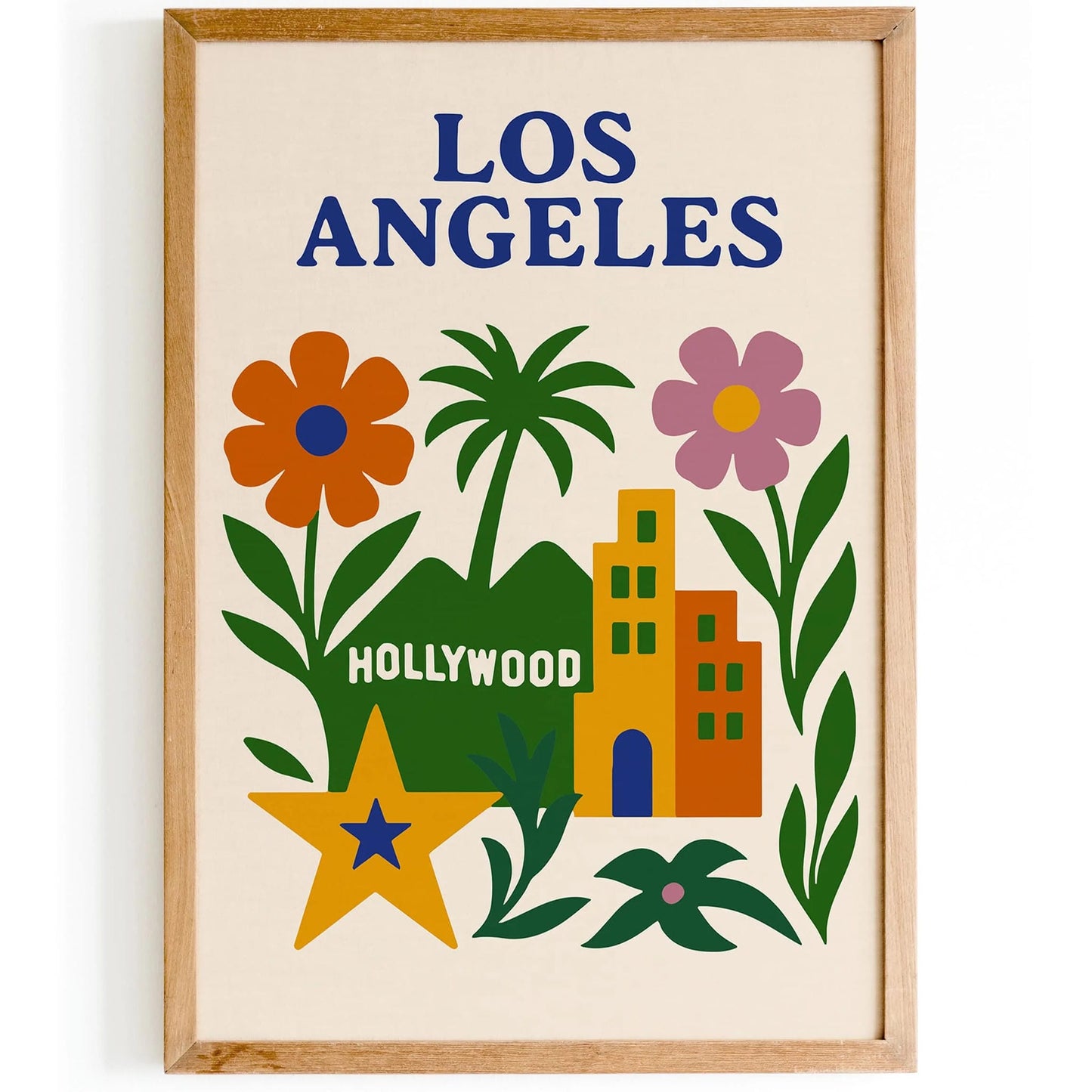Los Angeles Hollywood Poster