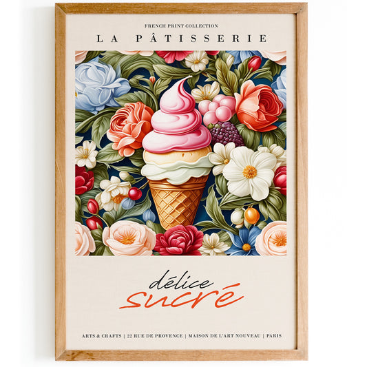 Patisserie Treasures French Bakery Wall Art