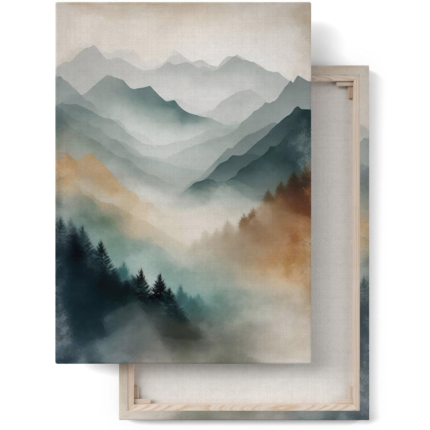 Serene Wilderness Scene Canvas Art