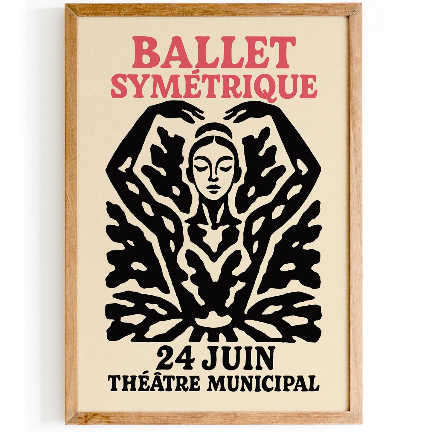 Ballet Symetrique Poster