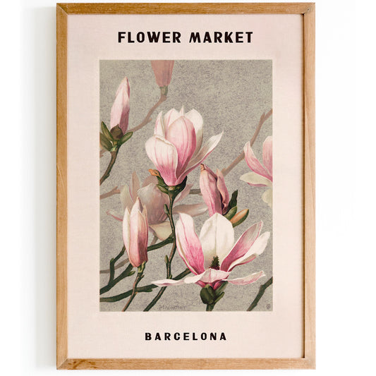Barcelona Flower Market