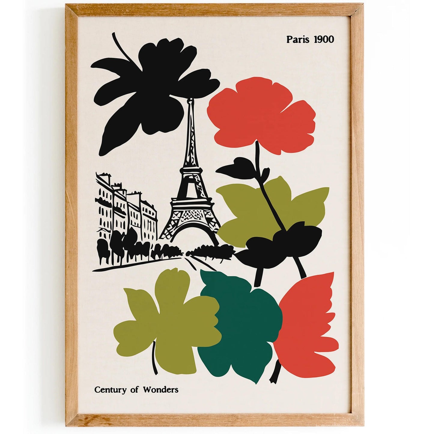 Century of Wonders Paris 1900 Exhibtion Print