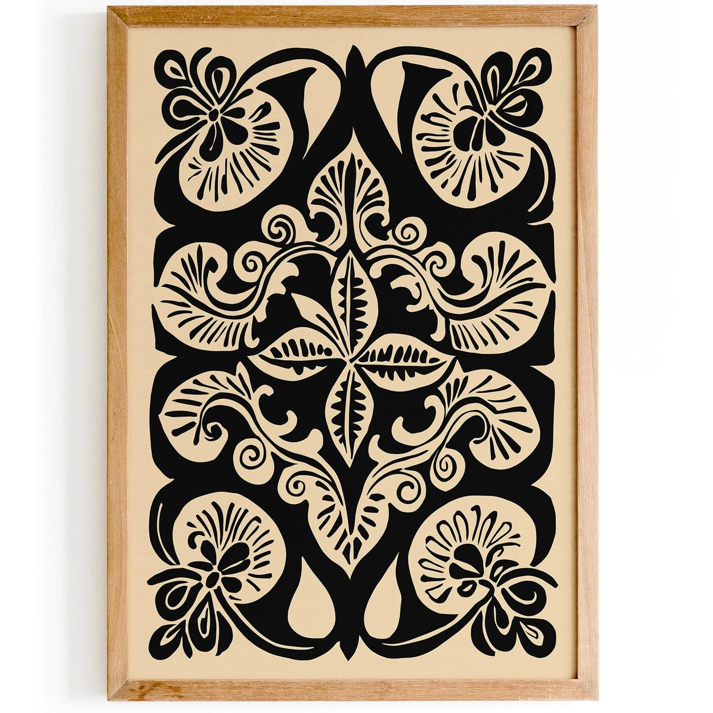 Rustic Nature Floral Art Print