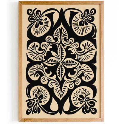 Rustic Nature Floral Art Print