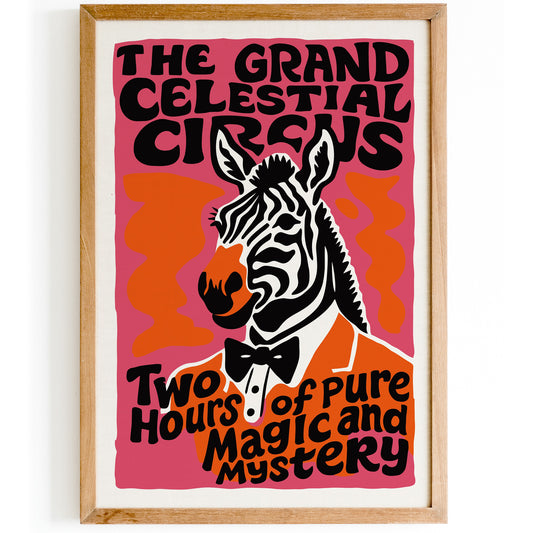 The Grand Celestial Circus Poster