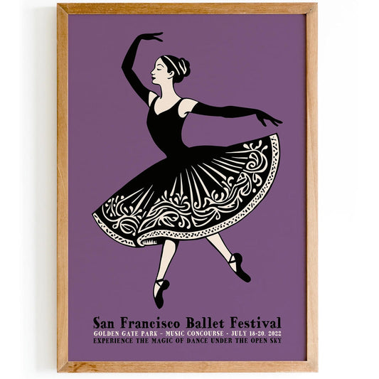 San Francisco Ballet Festival 2022 Poster