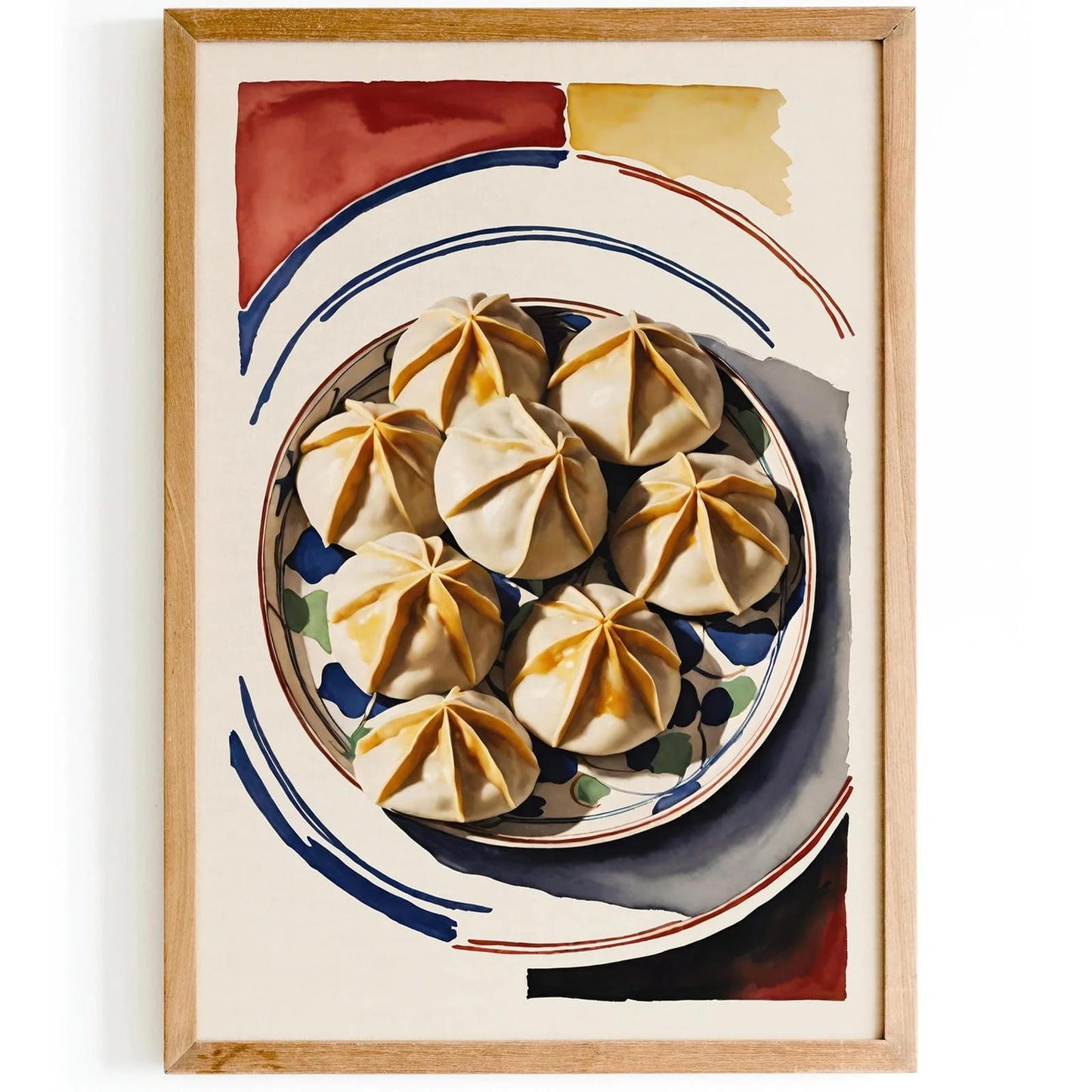 Bao Buns Culinary Wall Art