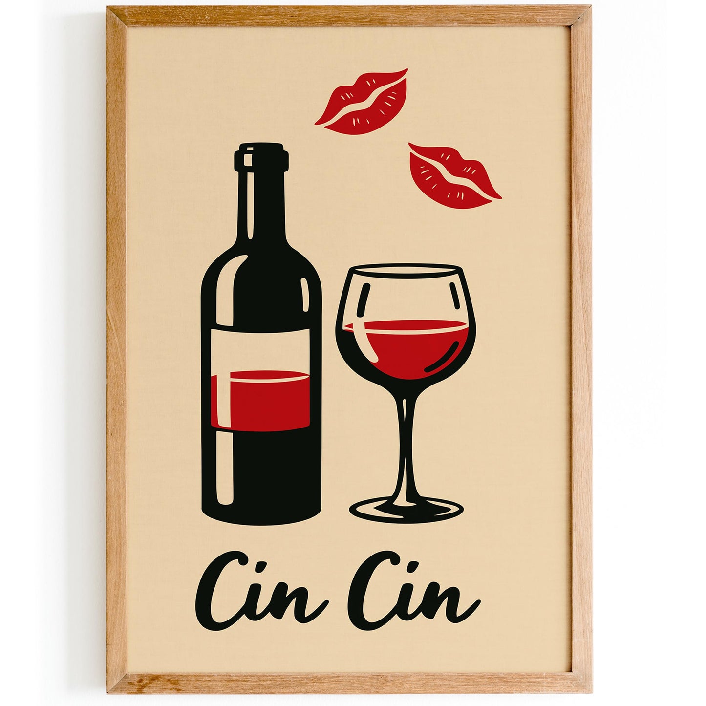 Cin Cin Wine Poster