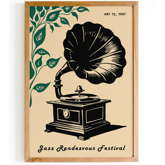 Jazz Rendezvous Festival Poster