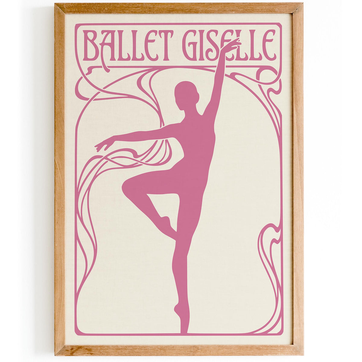 Vintage Giselle Ballet Poster