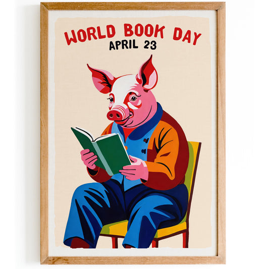 World Book Day Poster Print