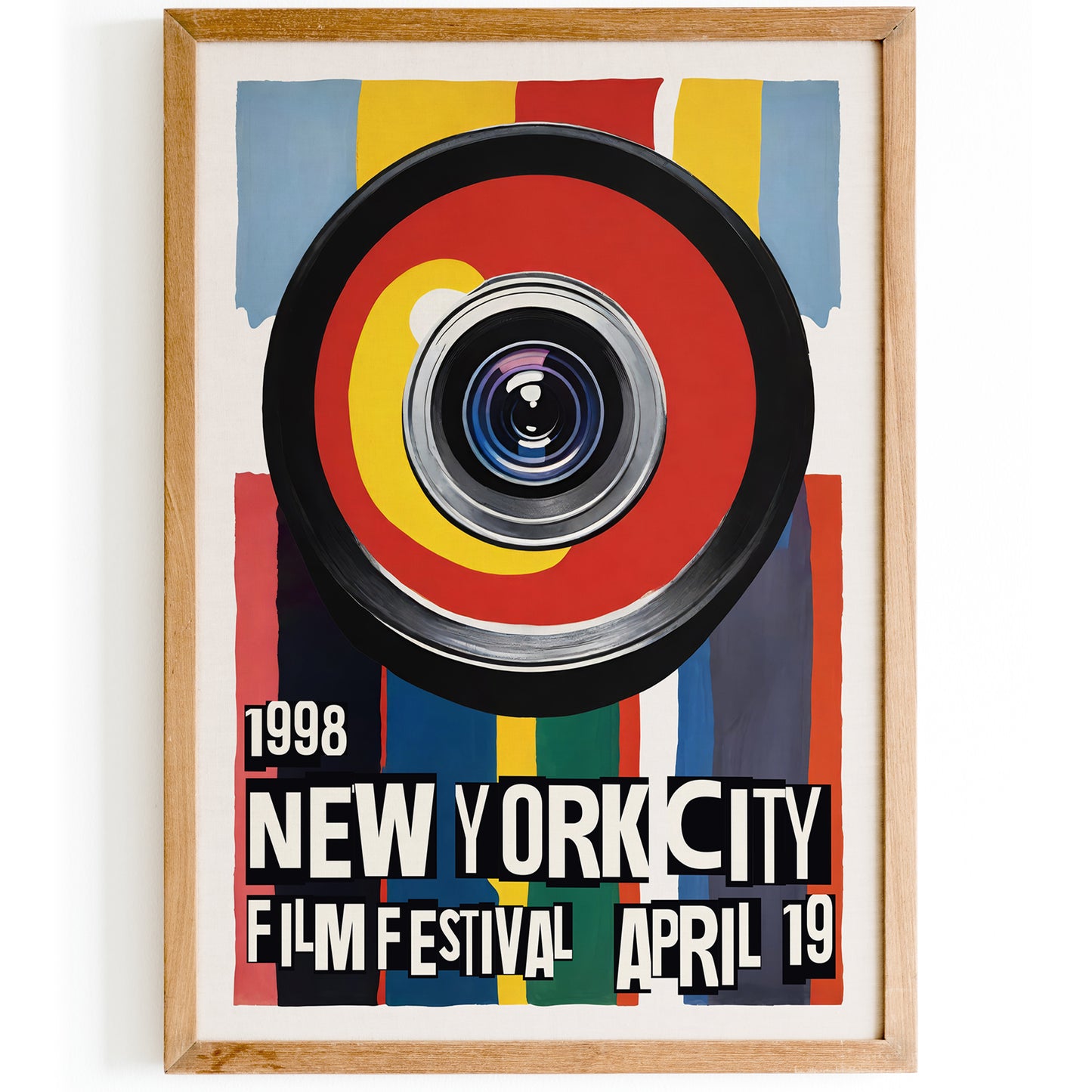 NYC 1998 Film Festival Poster