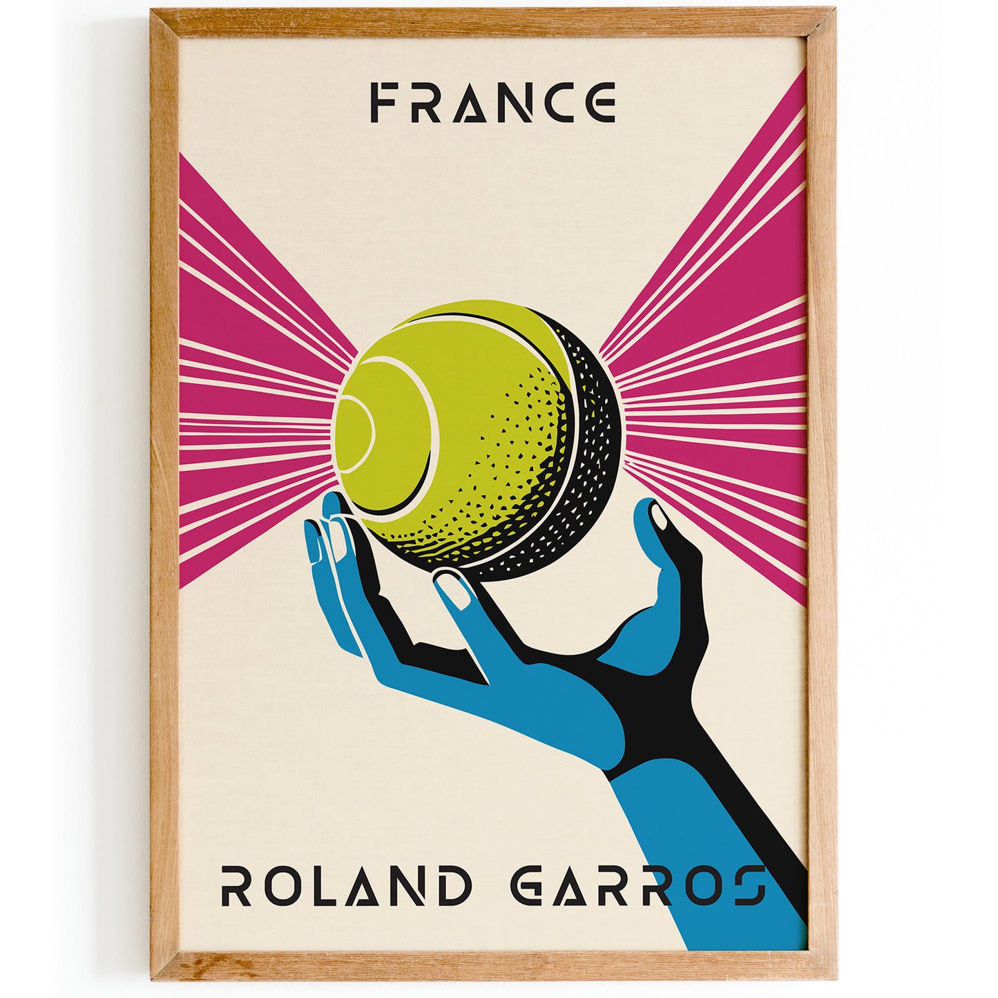 Roland Garros French Tennis Wall Art 2024