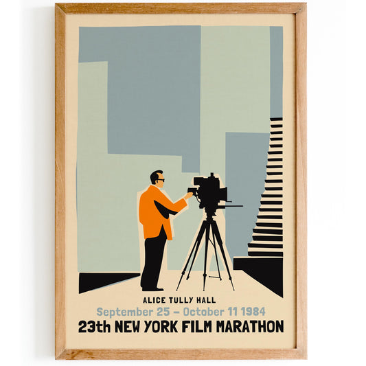 New York Film Festival Poster Print