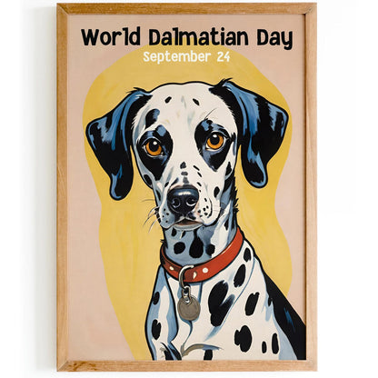 World Dalmatian Day Poster