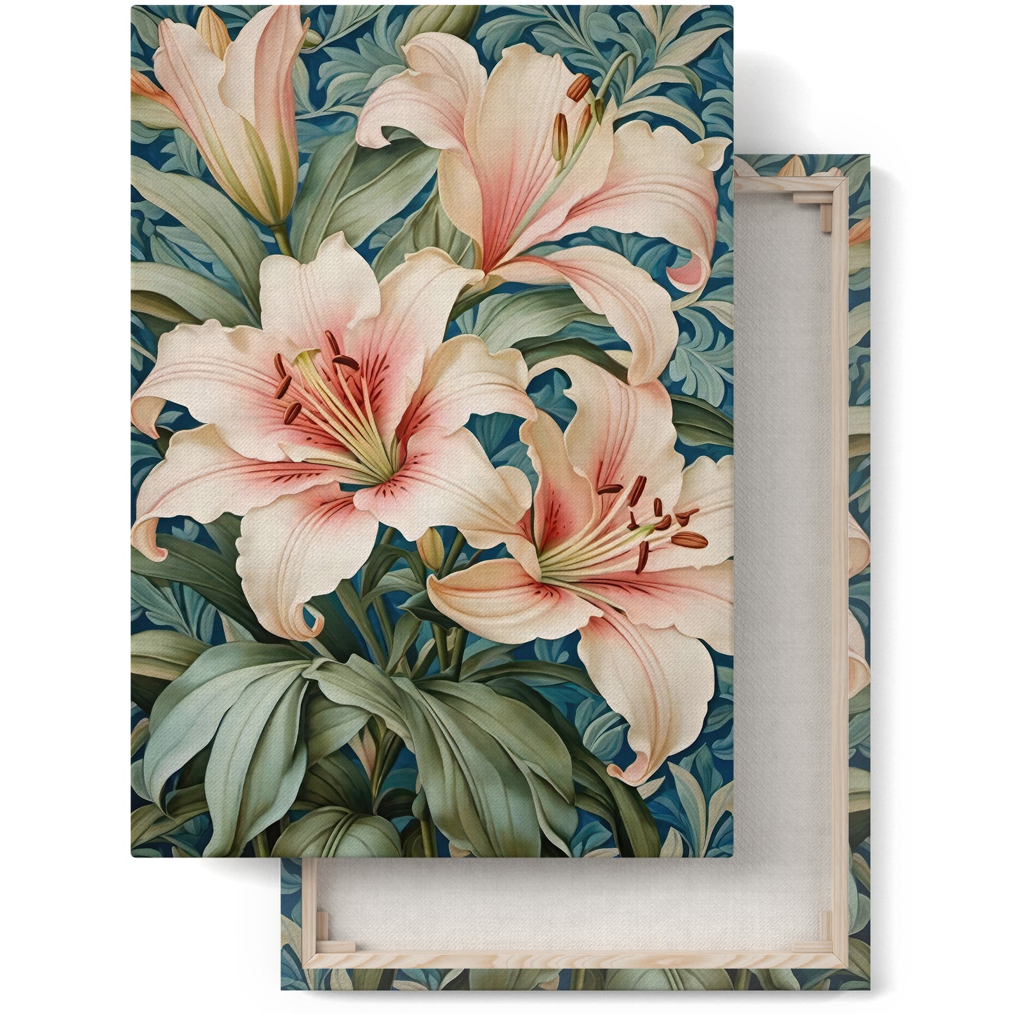 William Morris Garden Delight Canvas Wall Art