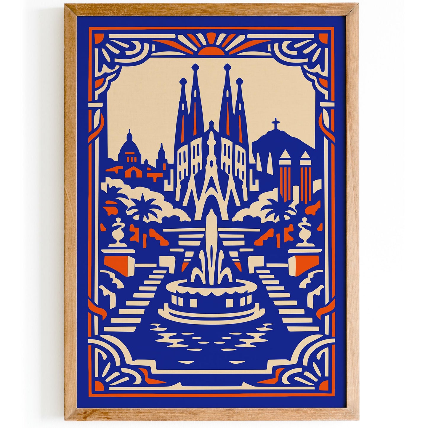Sagrada Familia Barcelona Poster