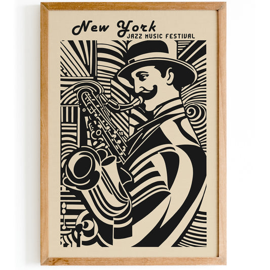 New York City Jazz Music Festival Print