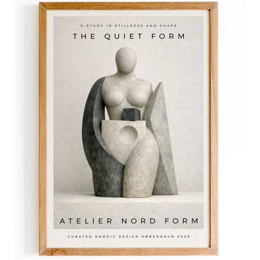 Female Body Sculpture Wall Art Print 2026