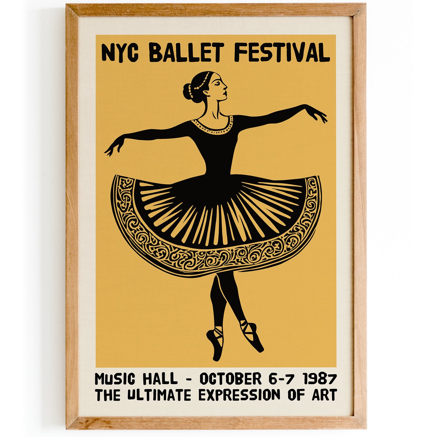 NYC Ballet Festival Poster