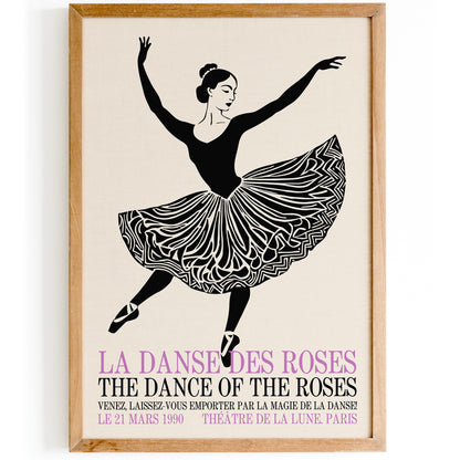 Vintage French Ballet Poster