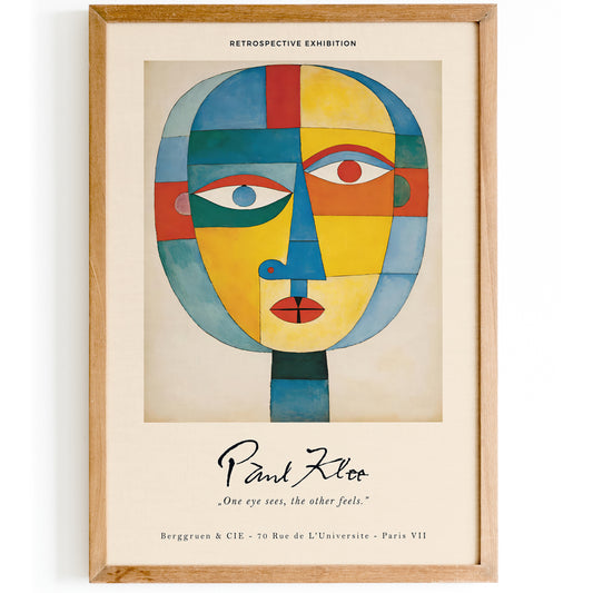 Paul Klee Senecio IV Poster