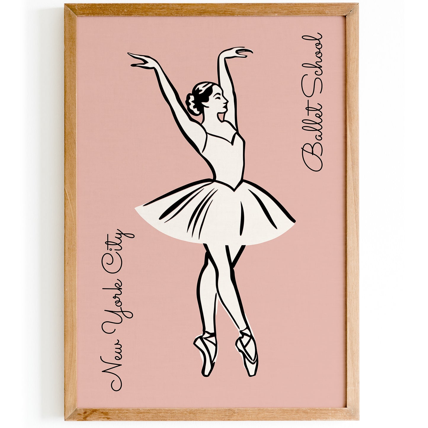 NYC Ballet School Wall Art