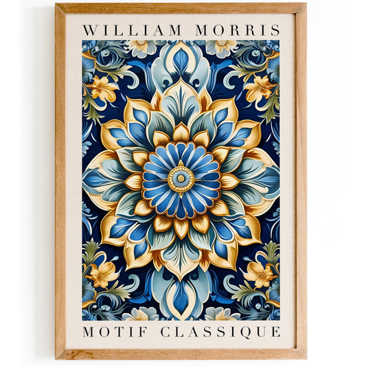 William Morris Motif Classique Wall Art