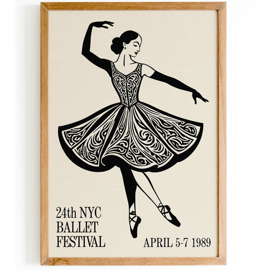 24th NYC Ballet Festival Poster