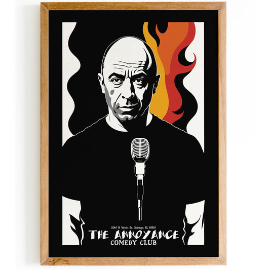 The Annoywance Comedy Club Retro Poster