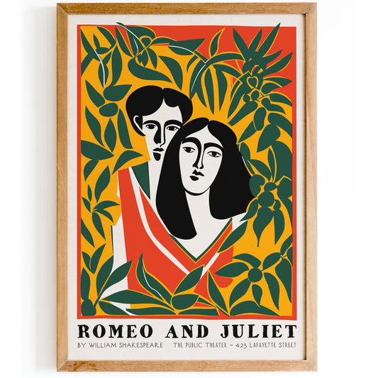 Shakespeare Romeo and Juliet Poster