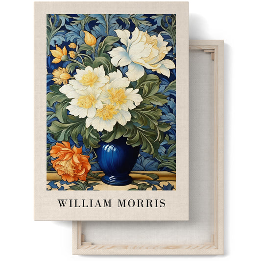 William Morris Floral Canvas Wall Art