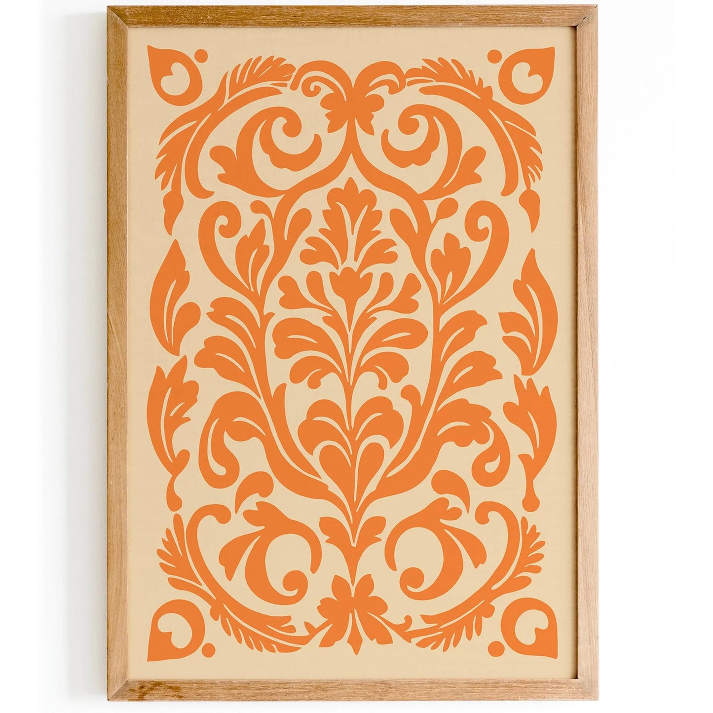 Eclectic Ornamental Floral Art Print