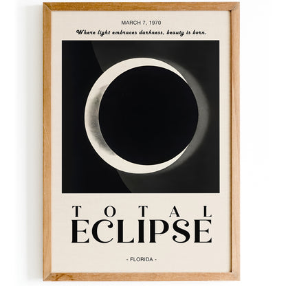 Total Eclipse Black Moon Poster