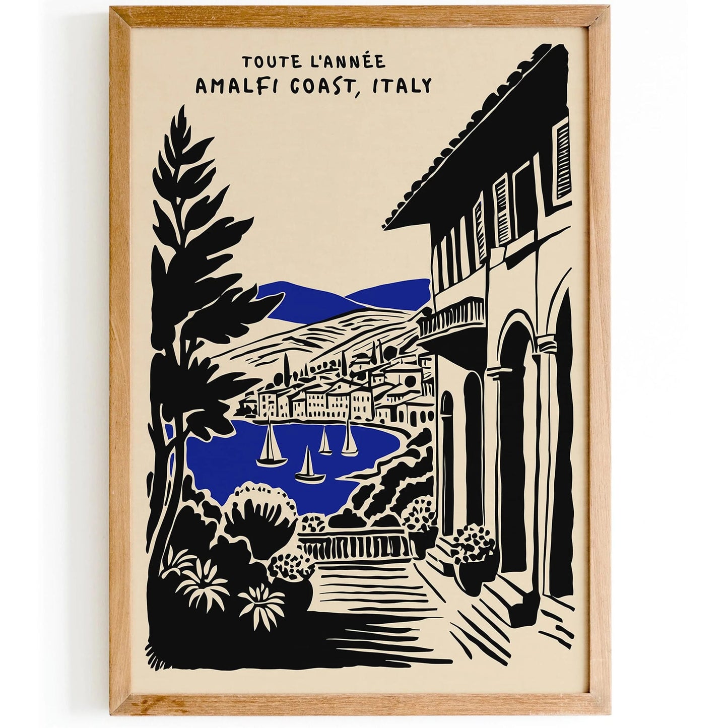 Amalfi Coast Italy Poster