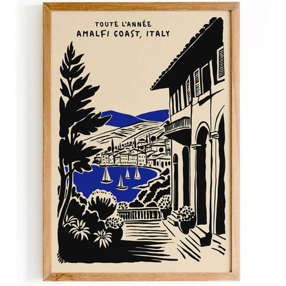 Amalfi Coast Italy Poster