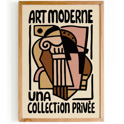 Art Moderne Abstract Exhibition Print