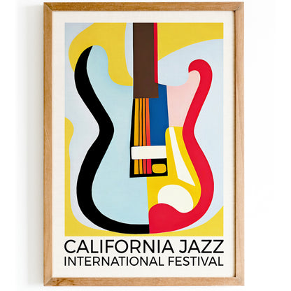 California Jazz Festival Poster