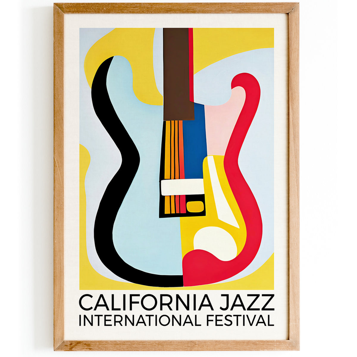 California Jazz Festival Poster — HypeSheriff Europe