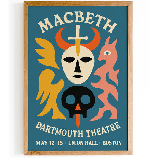 Macbeth Theatre Poster Print