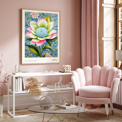 Floral Splendor: William Morris Botanical Poster