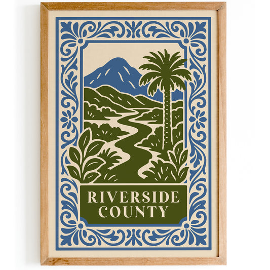 Riverside County California Poster